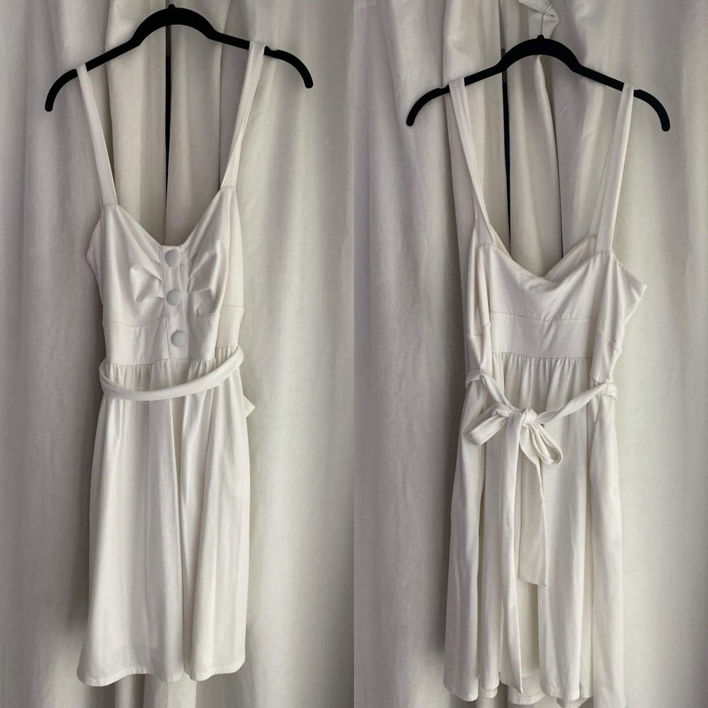 White Cotton Dress